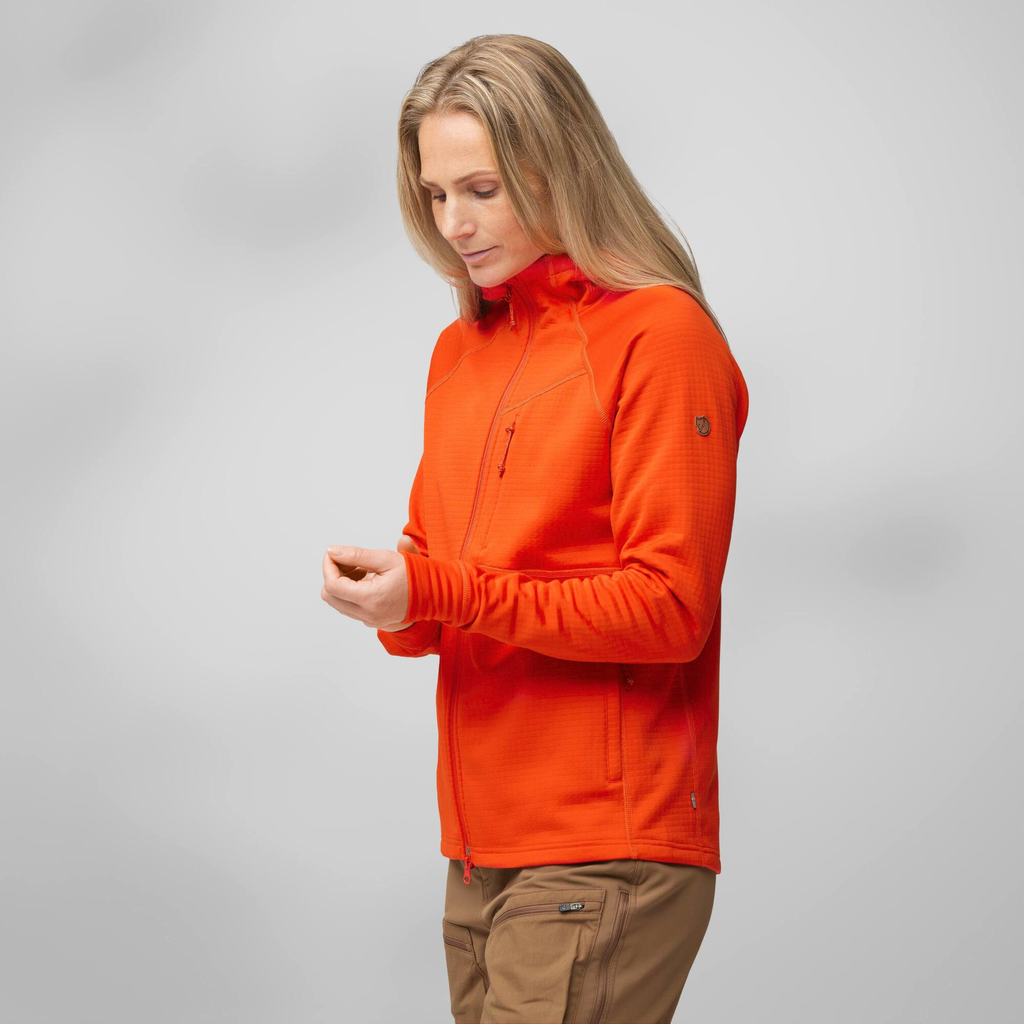 Polar Mujer Fjällräven Abisko Grid Hoddy