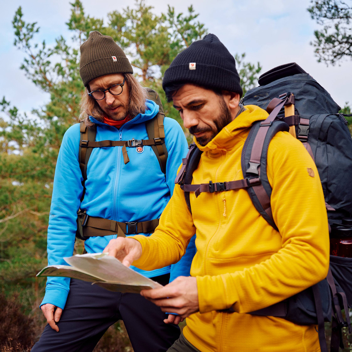 Polar Hombre Fjällräven Abisko Grid Hoody