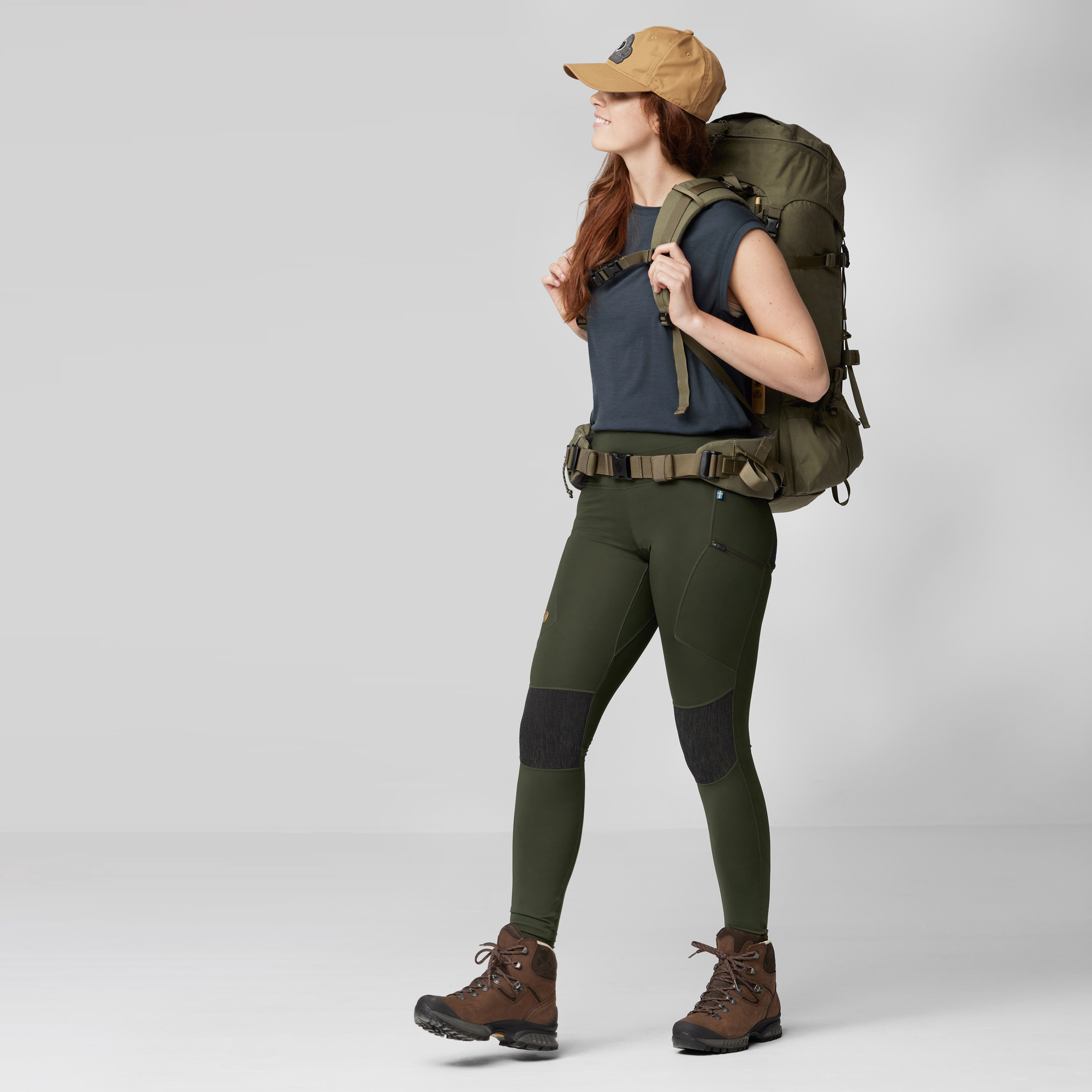 Pantalón Mujer Fjällräven Abisko Trekking Stretch HD