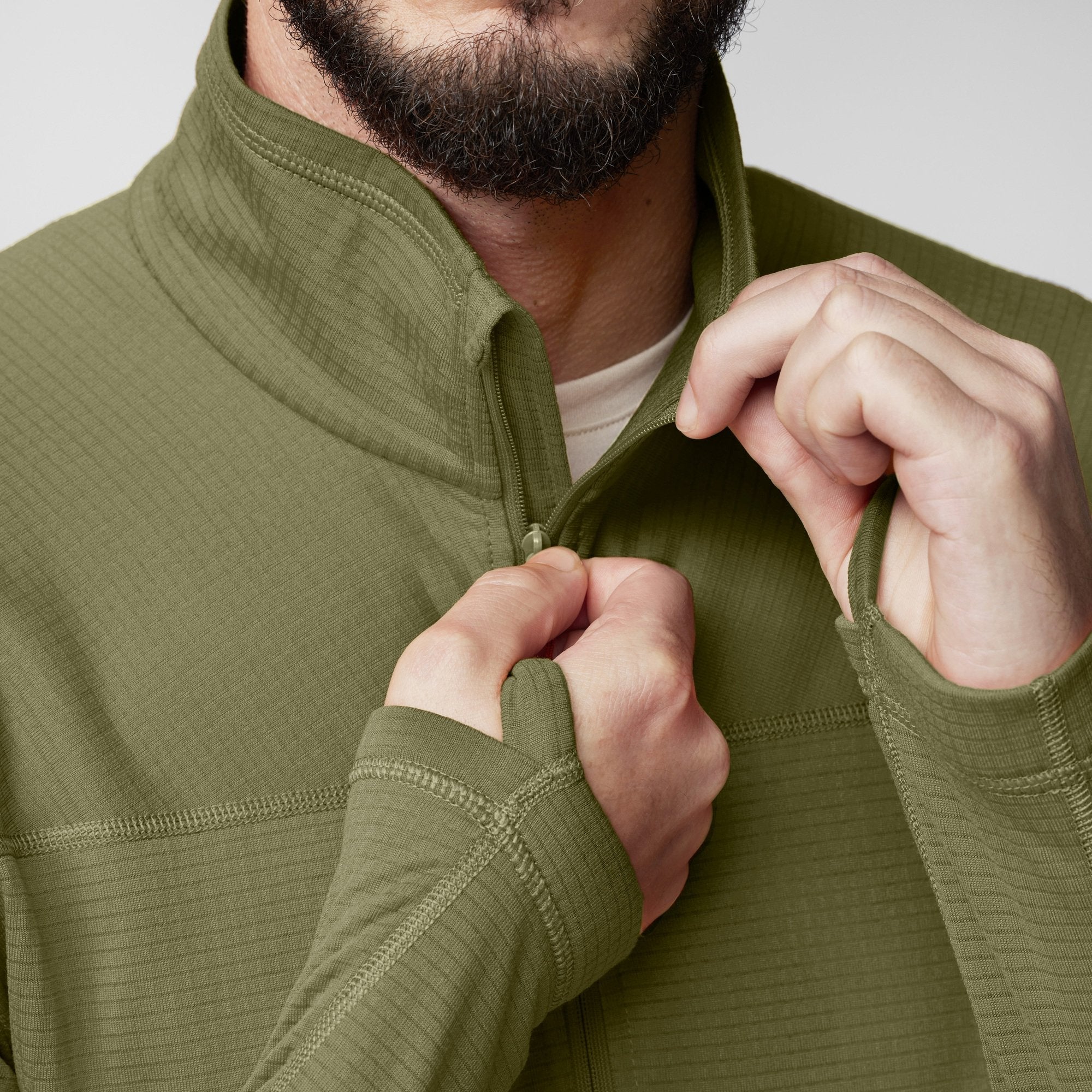 Polar Hombre Fjällräven Abisko Lite Half Zip